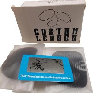 "Custom Lenses" Replacement Lenses for Chromance RB4264 58mm - Black